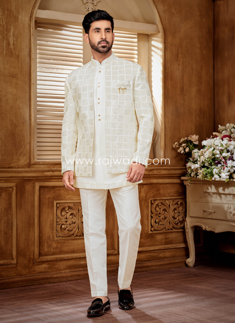 Men's Lucknowi Chikankari