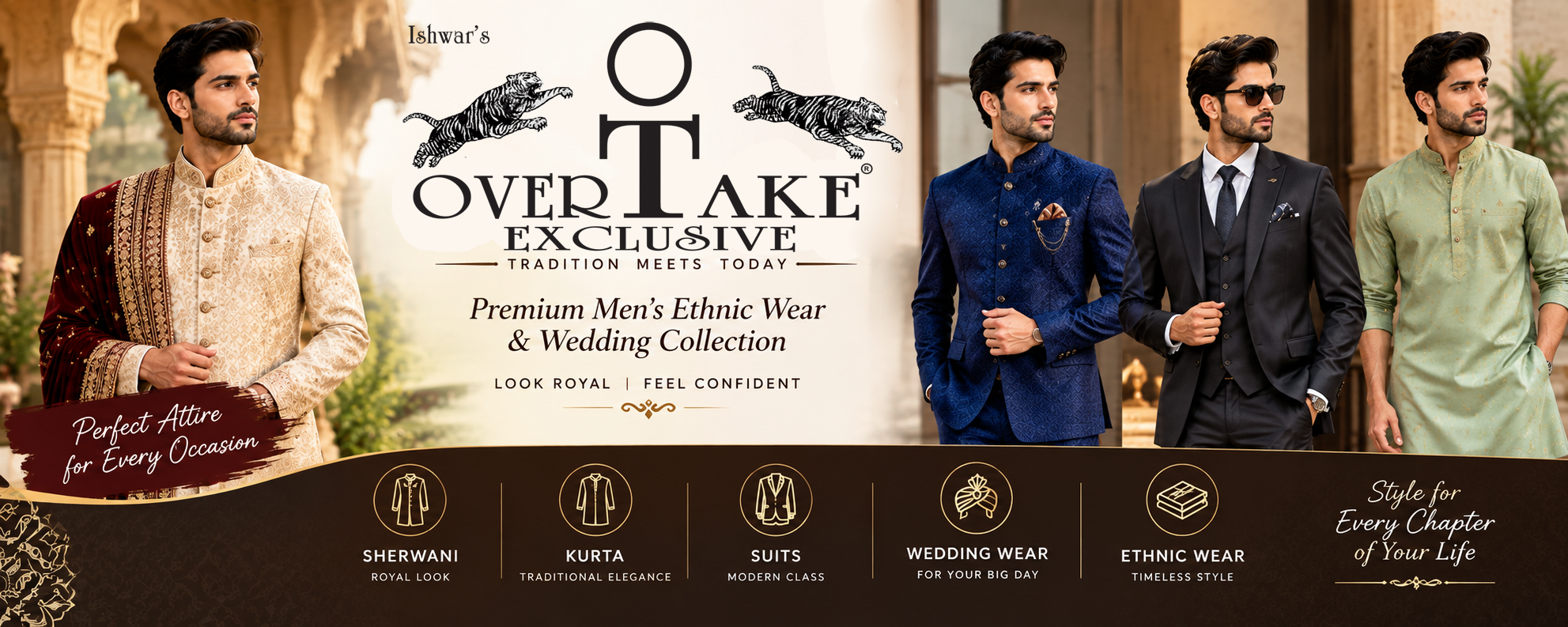 Overtake Exclusive Men's Wear
